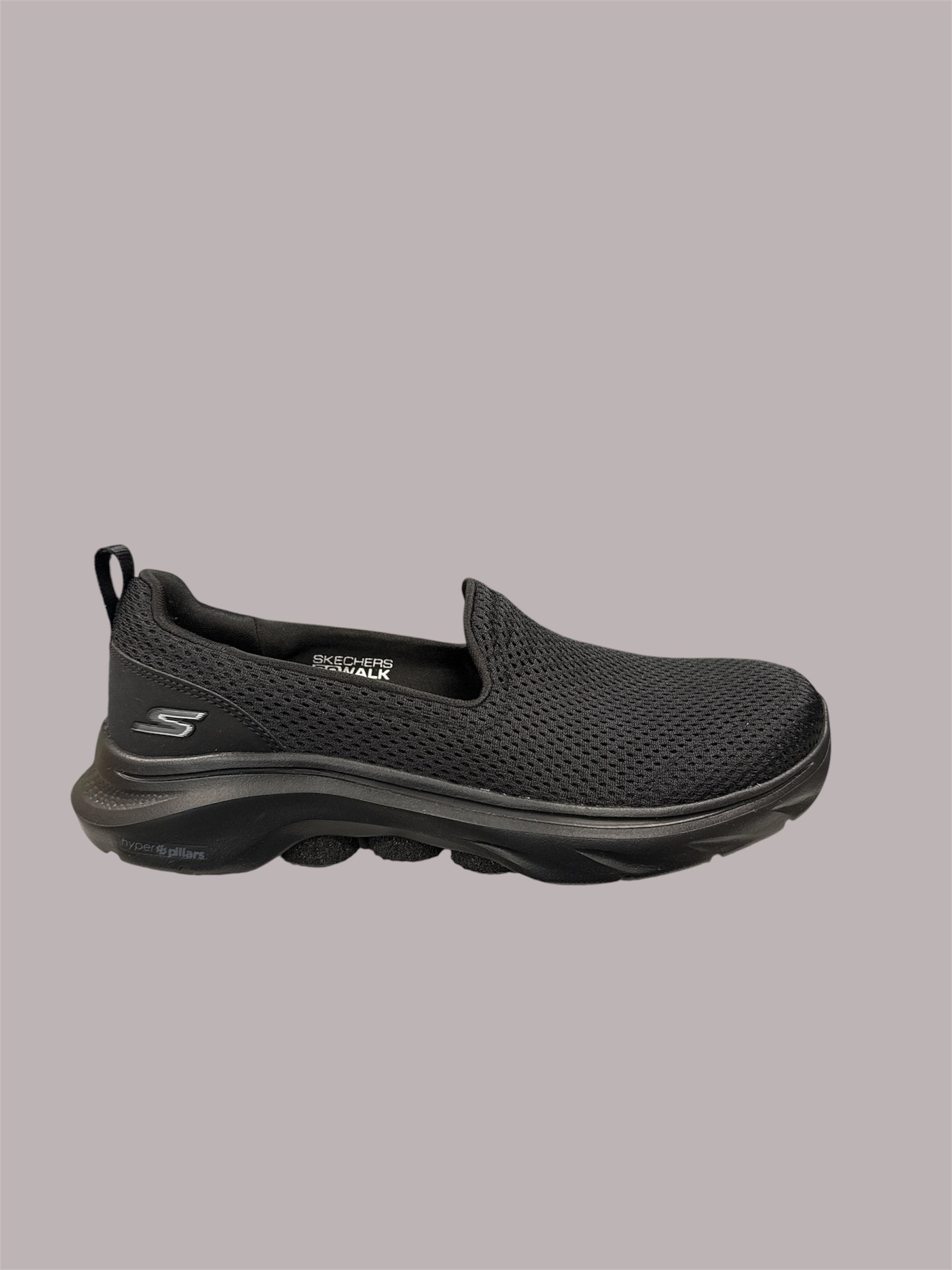 SKECHERS 125209 GO WALK 7 RAZI BLACK – Boots n All