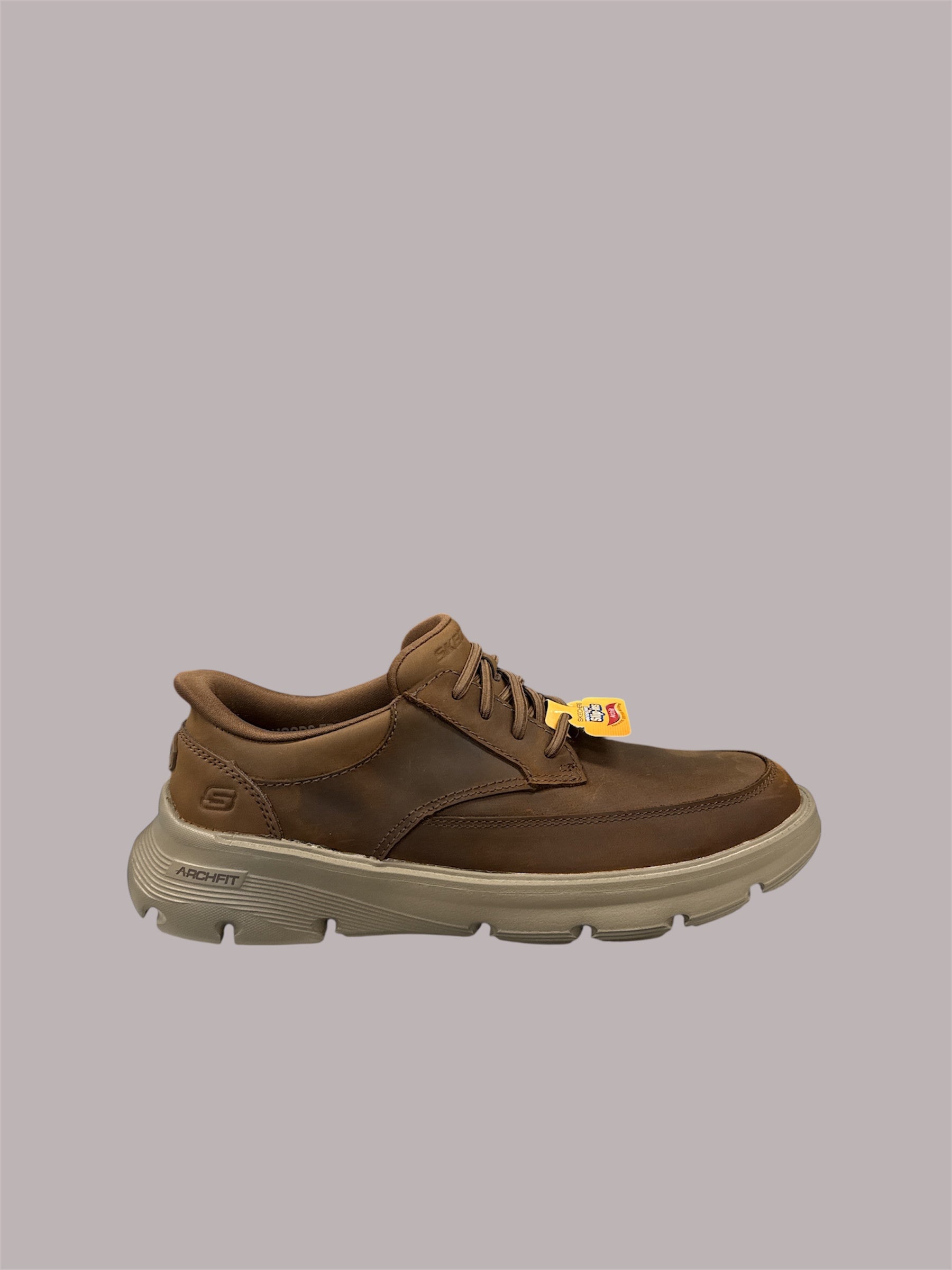 SKECHERS 205517 CDB GARZA ARCH FIT DK BROWN – Boots n All